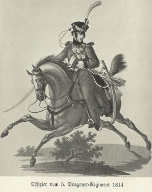 Pryssisk kavalleri-offiser